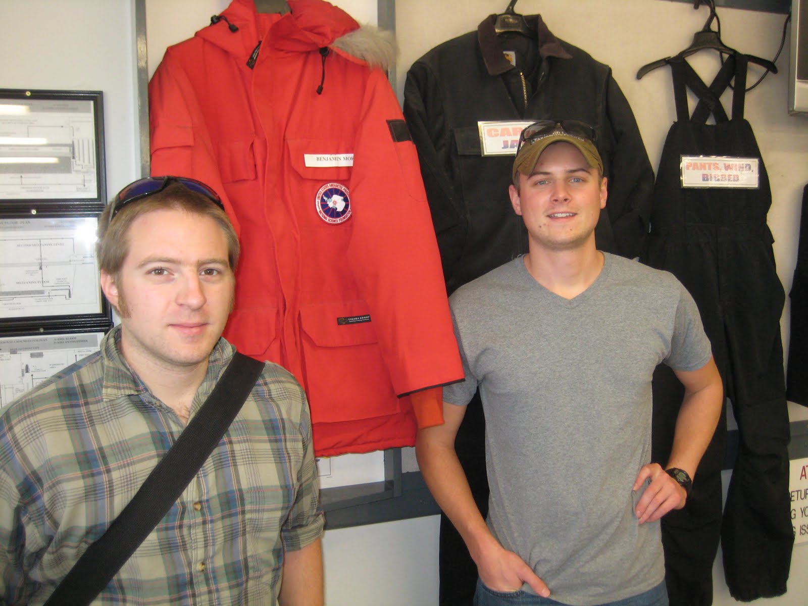 Biologists in Antarctica What to wear?