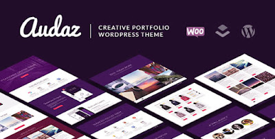 free Download Audaz Creative Portfolio MultiPurpose Wordpress theme