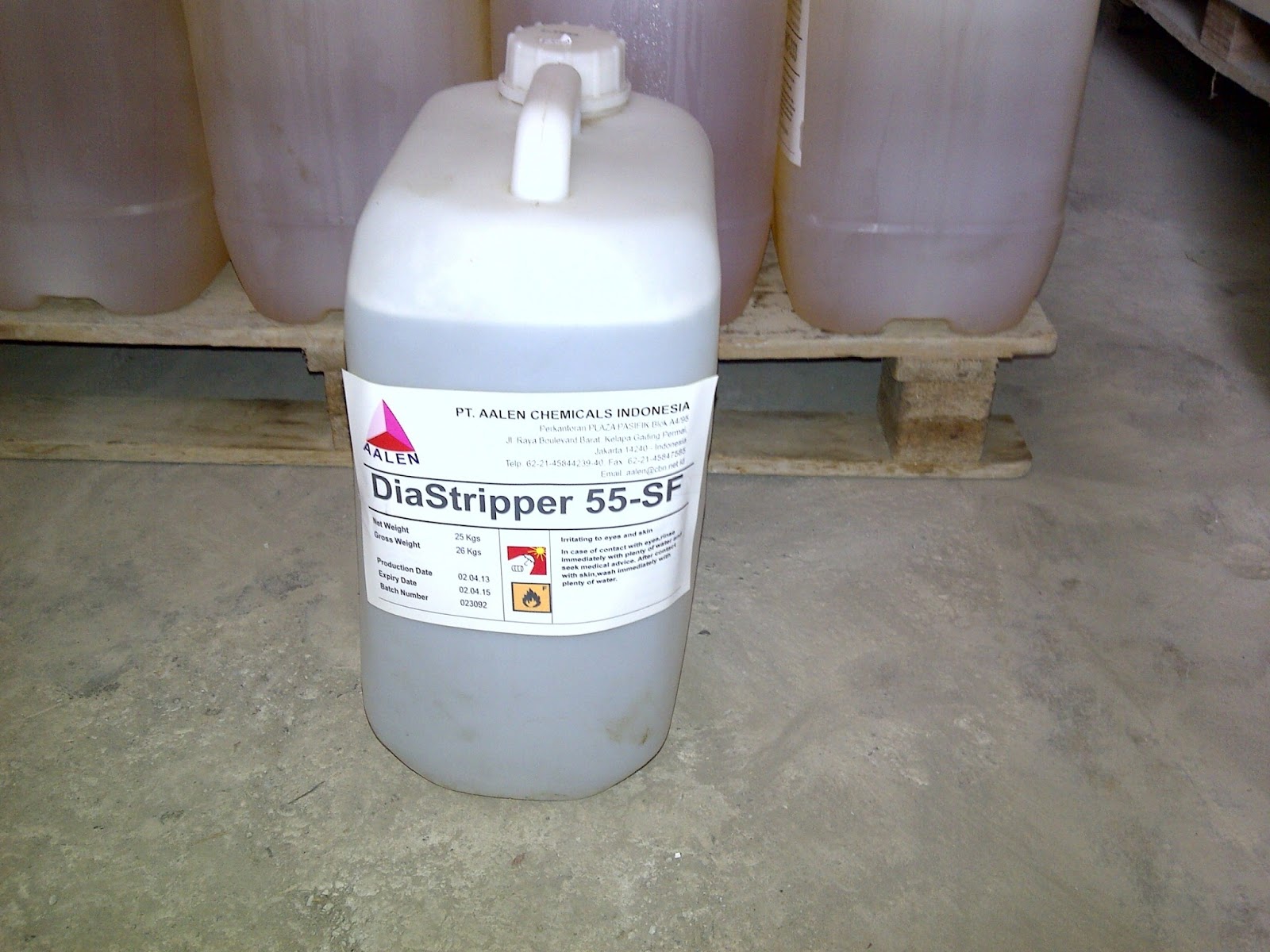PT. AALEN CHEMICALS INDONESIA PAINT REMOVER (PAINT STRIPPER) FOR STEEL
