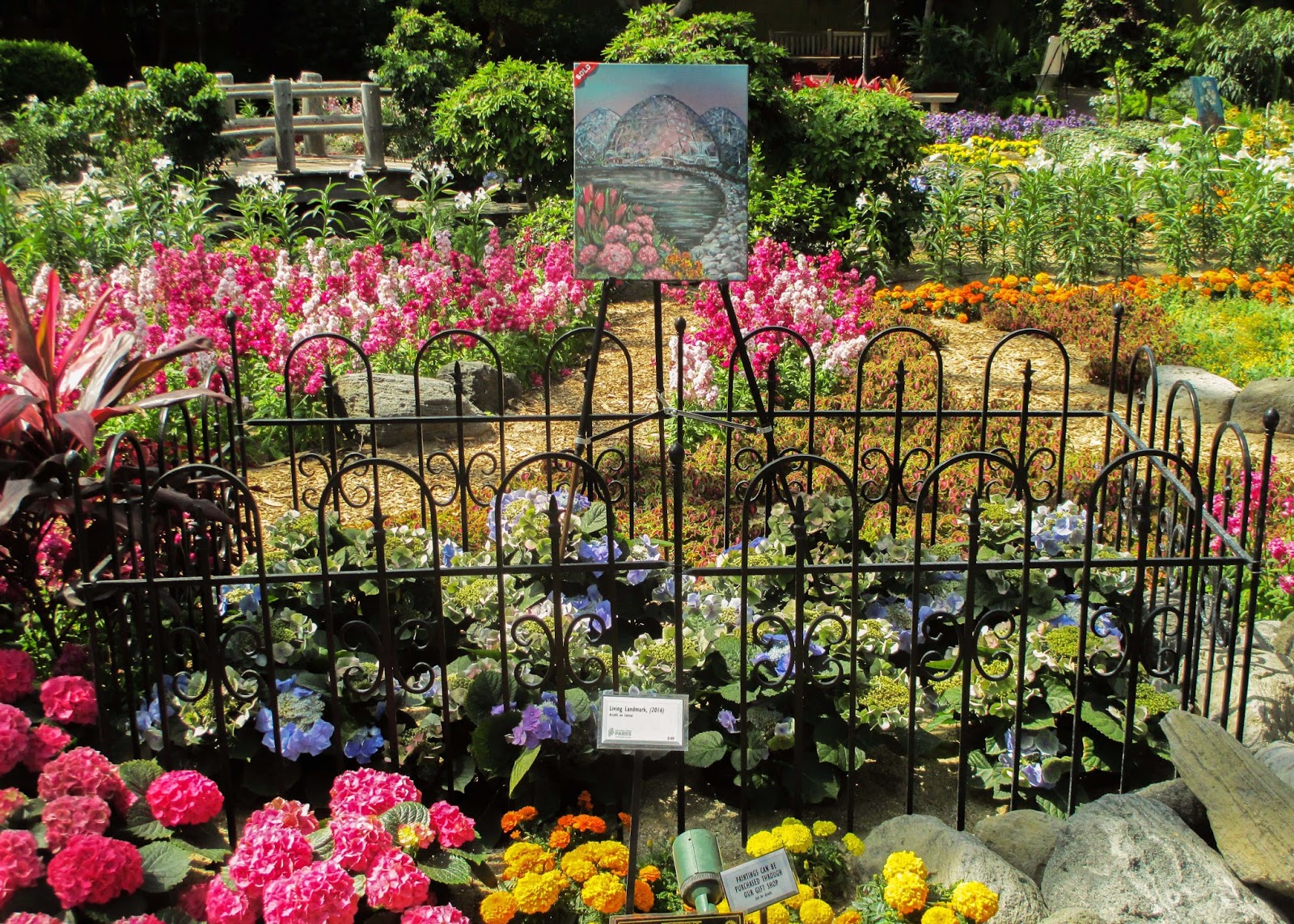 Midwestern City Girl Garden Art Mitchell Park Domes' Art in the Green