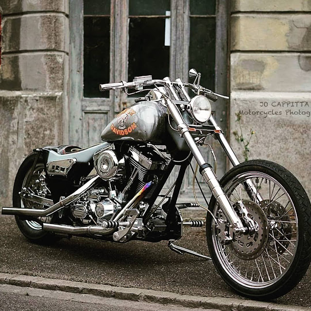 Mickey Rourke's custom 1991 Harley Davidson FLXR from the movie Harley Davidson and the Marlboro Man (1992)