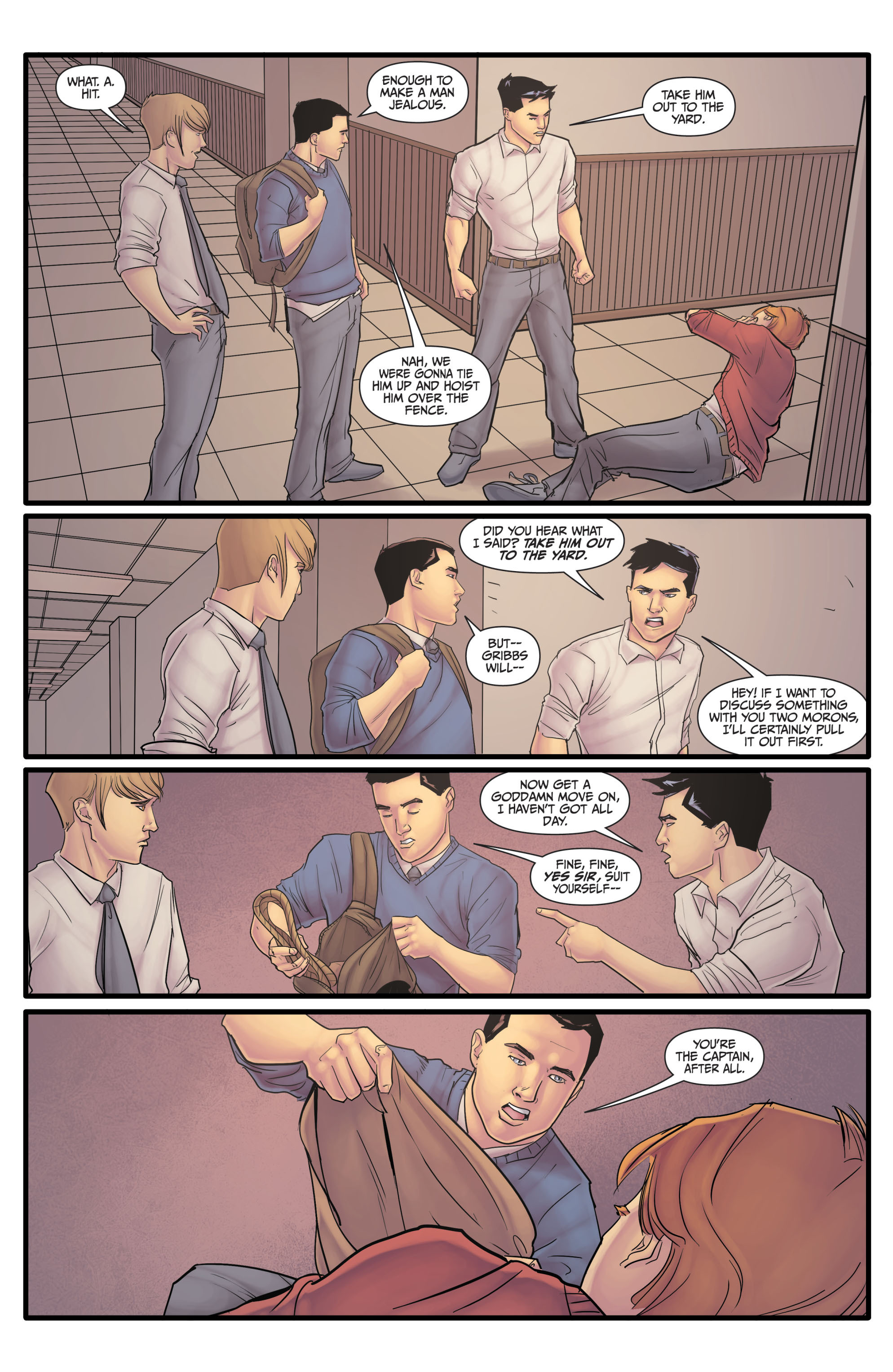 Read online Morning Glories comic -  Issue # _TPB 2 - 54