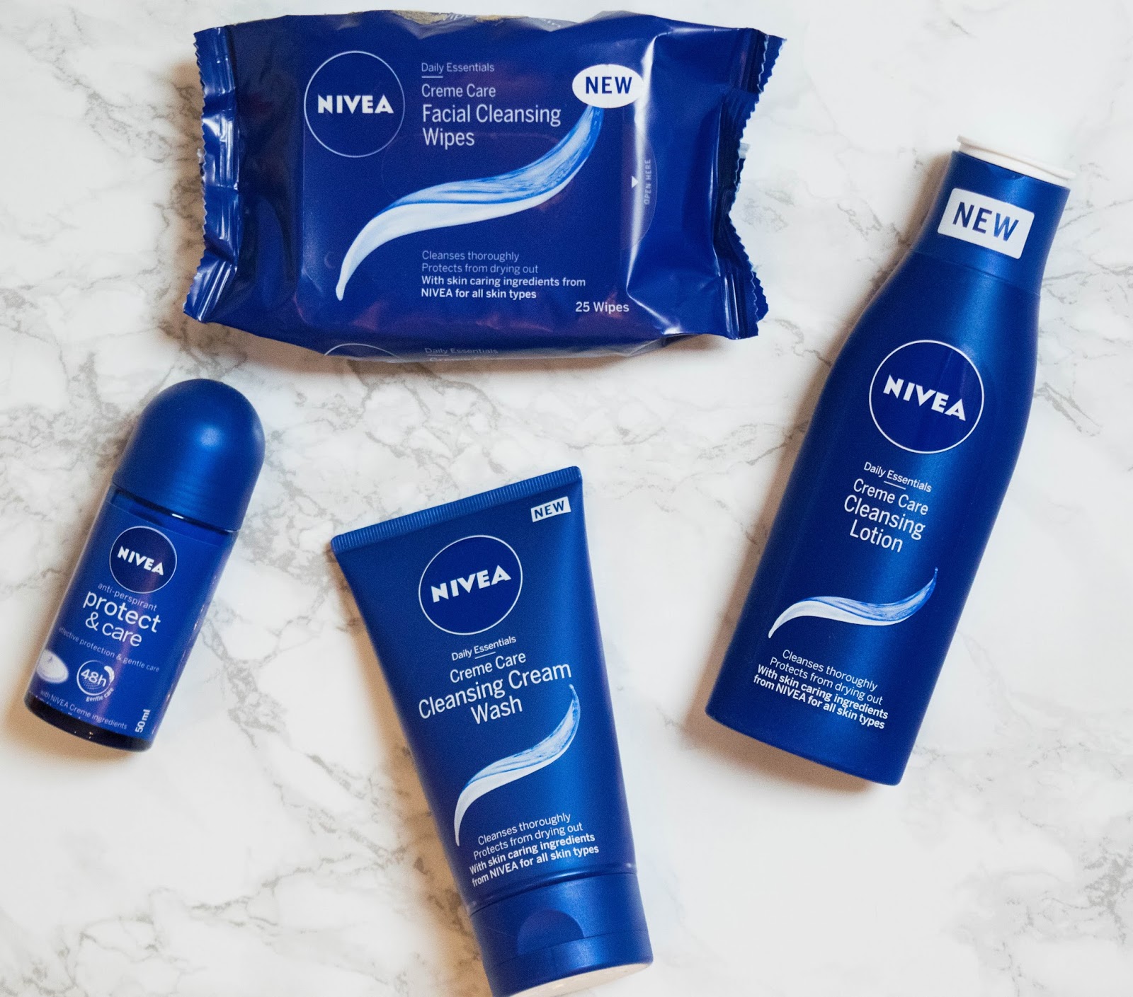 nivea skin care range