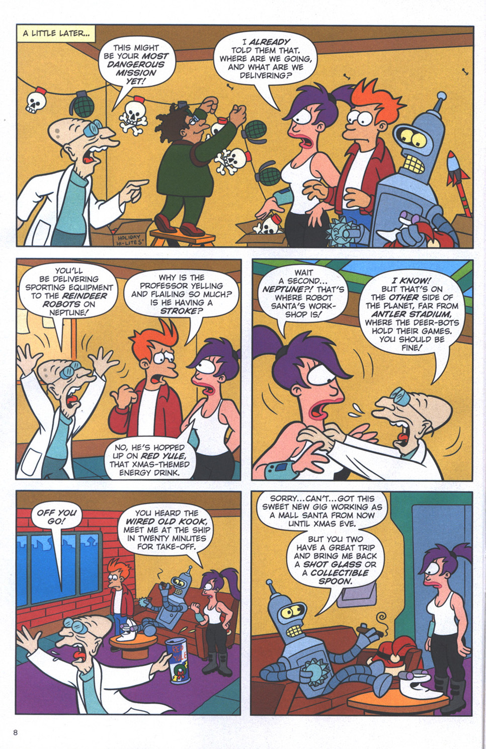Read online Futurama Comics comic -  Issue #40 - 7