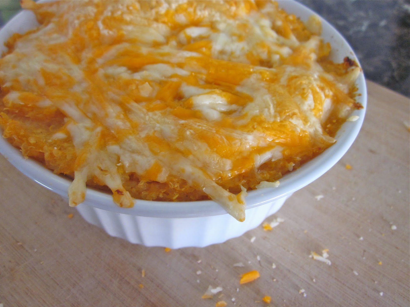 The Lifestyle Notebook Buffalo Chicken Cauliflower & Quinoa Casserole