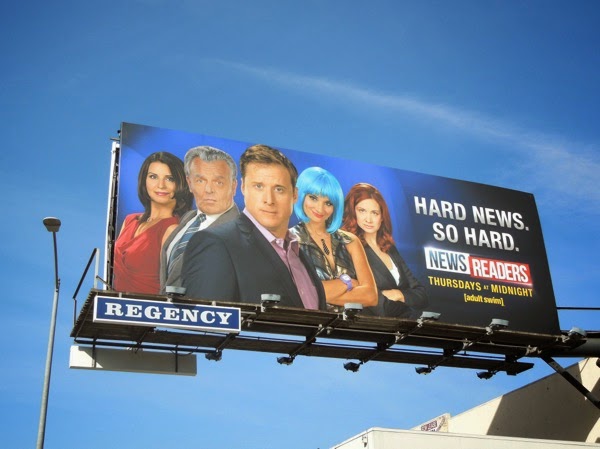 Daily Billboard Newsreaders Season Two Tv Billboard Advertising For Movies Tv Fashion Drinks 