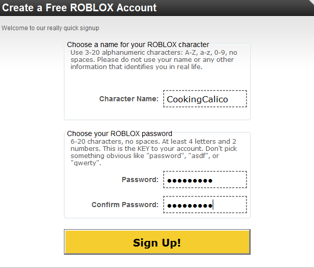 Free Passwords For Roblox Accounts