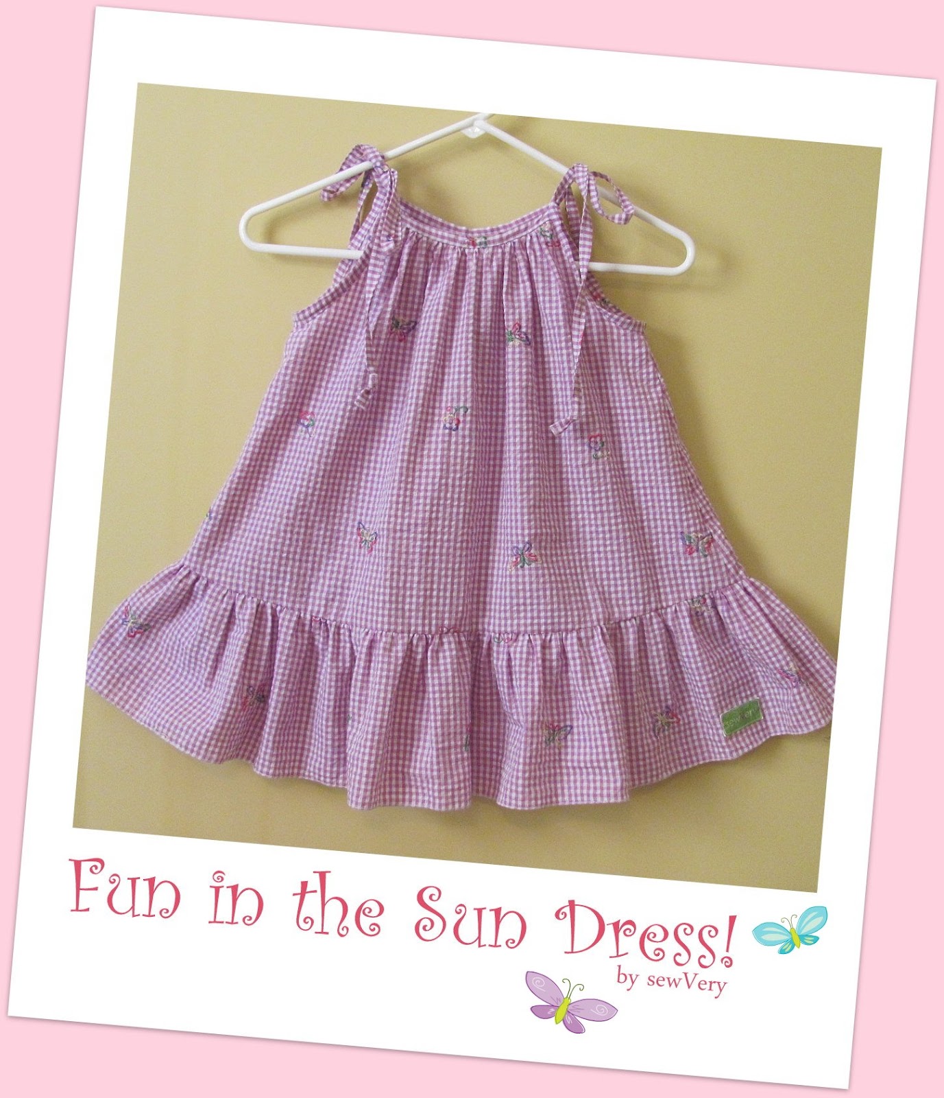 sewVery Fun in the Sun Dress!
