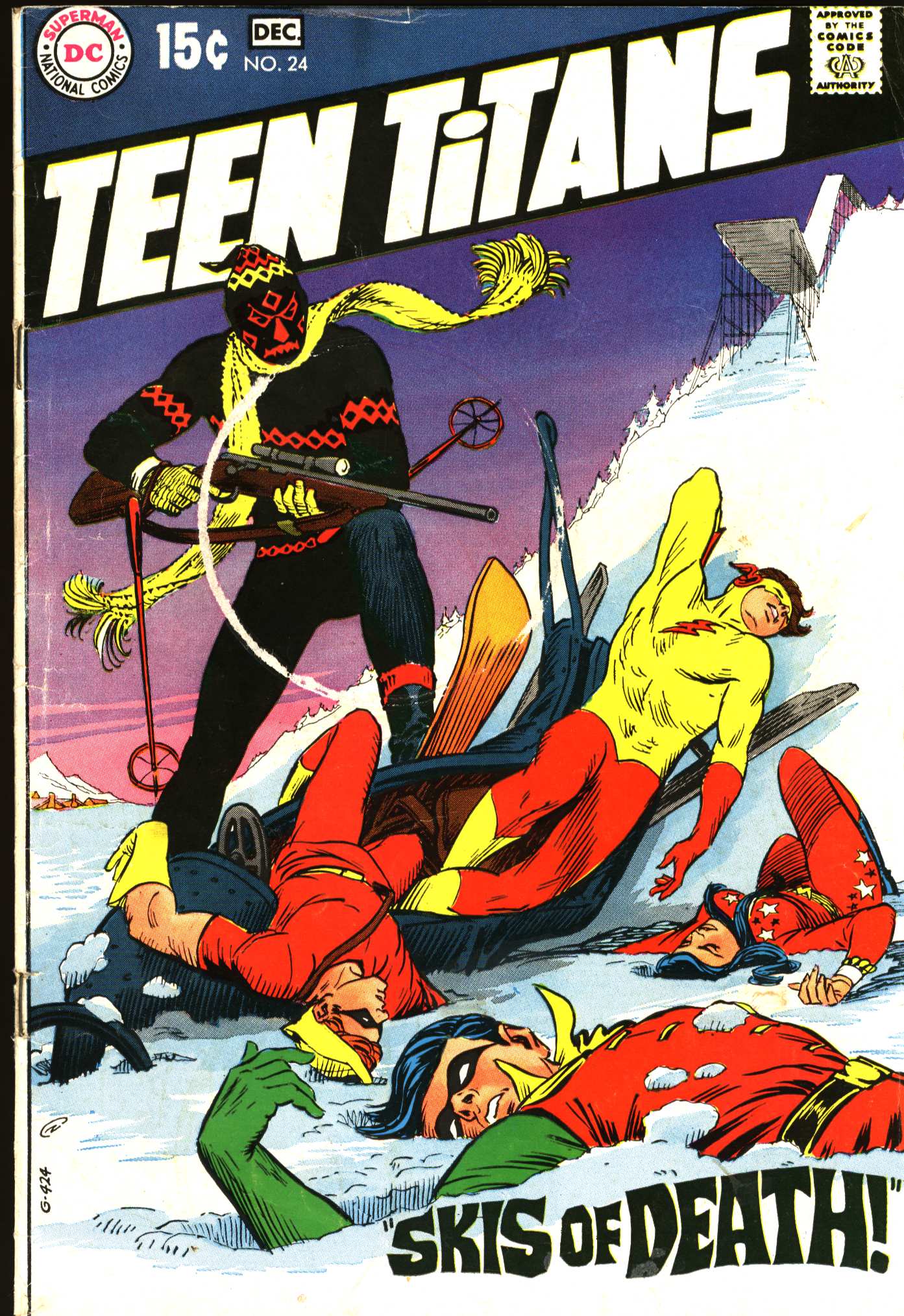 Read online Teen Titans (1966) comic -  Issue #24 - 1