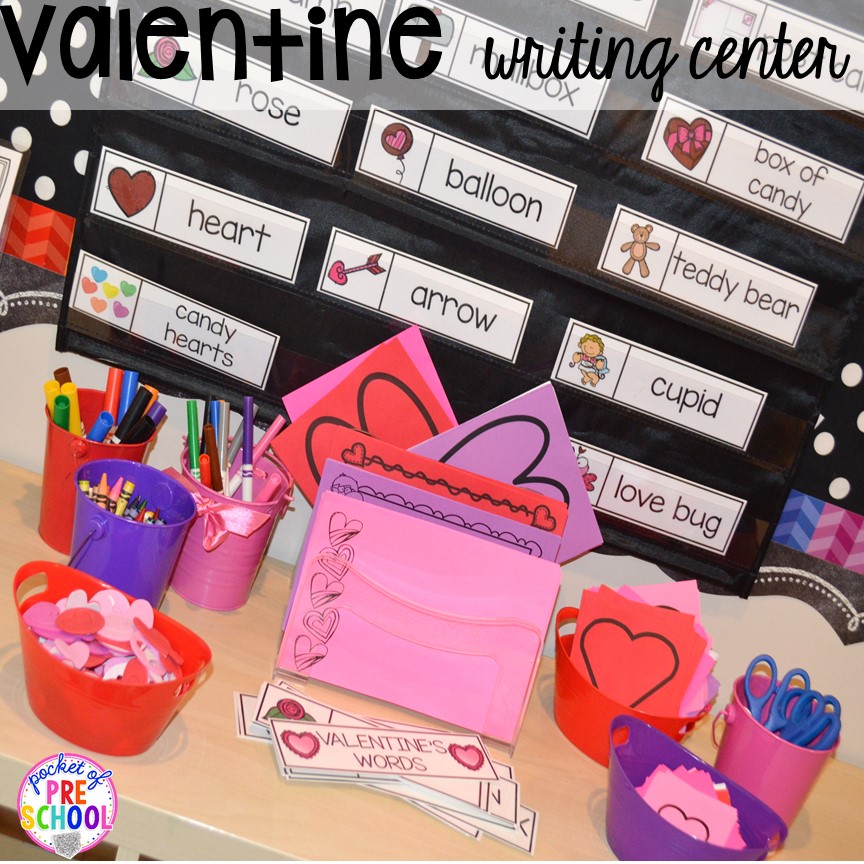 Valentine's Day Themed Centers and Activities - Pocket of ...