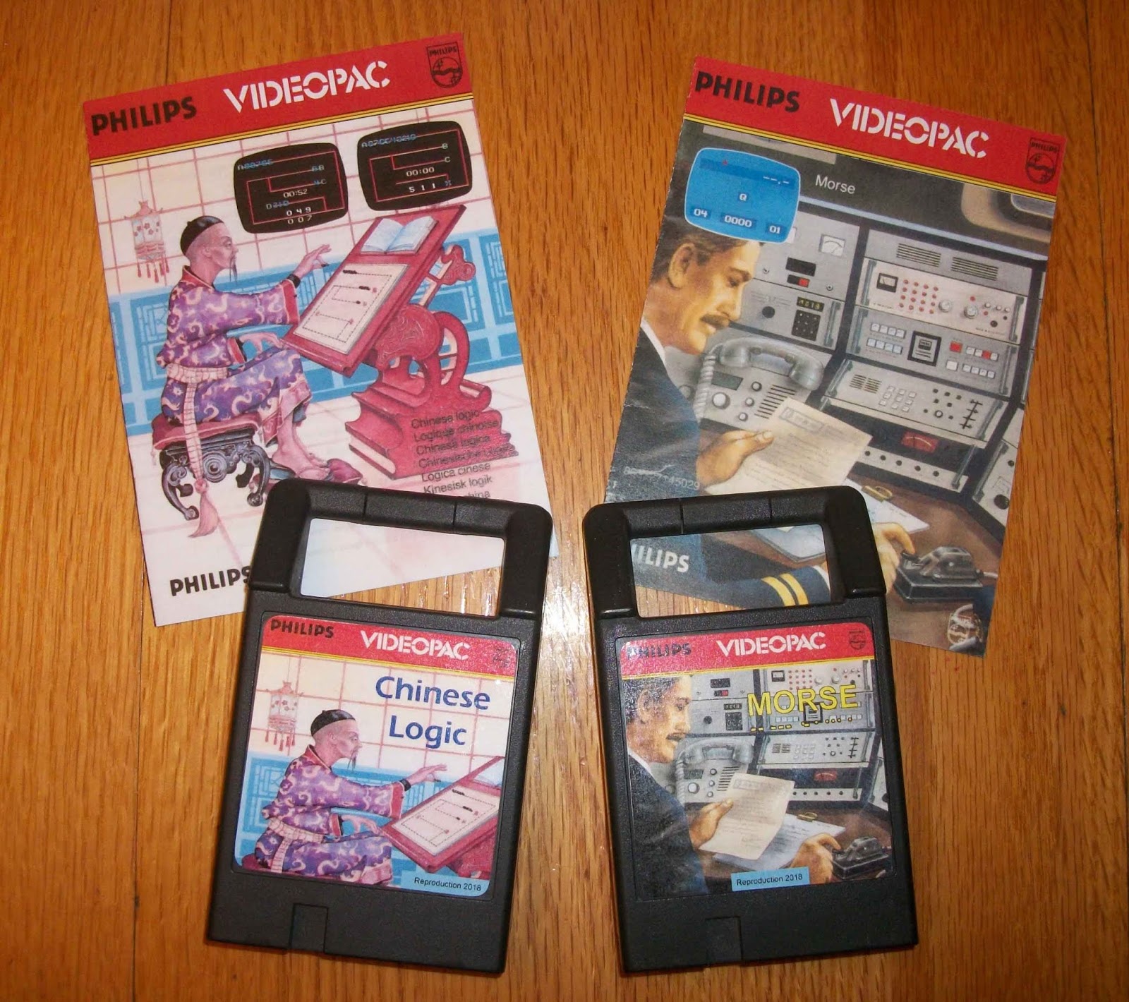 2600 CONNECTION REPRODUCTION ODYSSEY2 CARTRIDGES