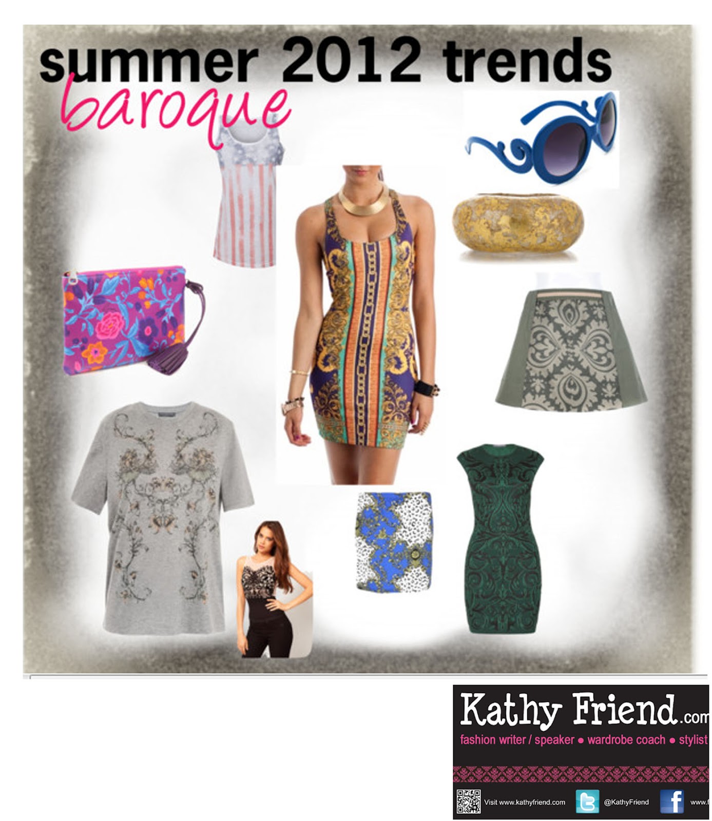 Goodwill Tips Summer Fashion Trends baroque