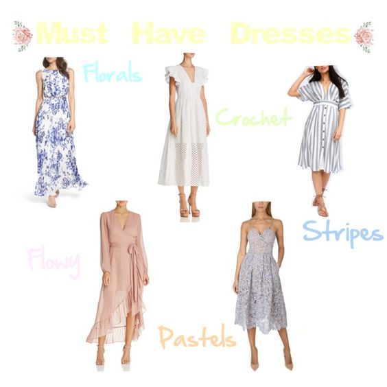 Rose Blush, and Red Lips: Spring Must-Have Dresses | National Dress Day