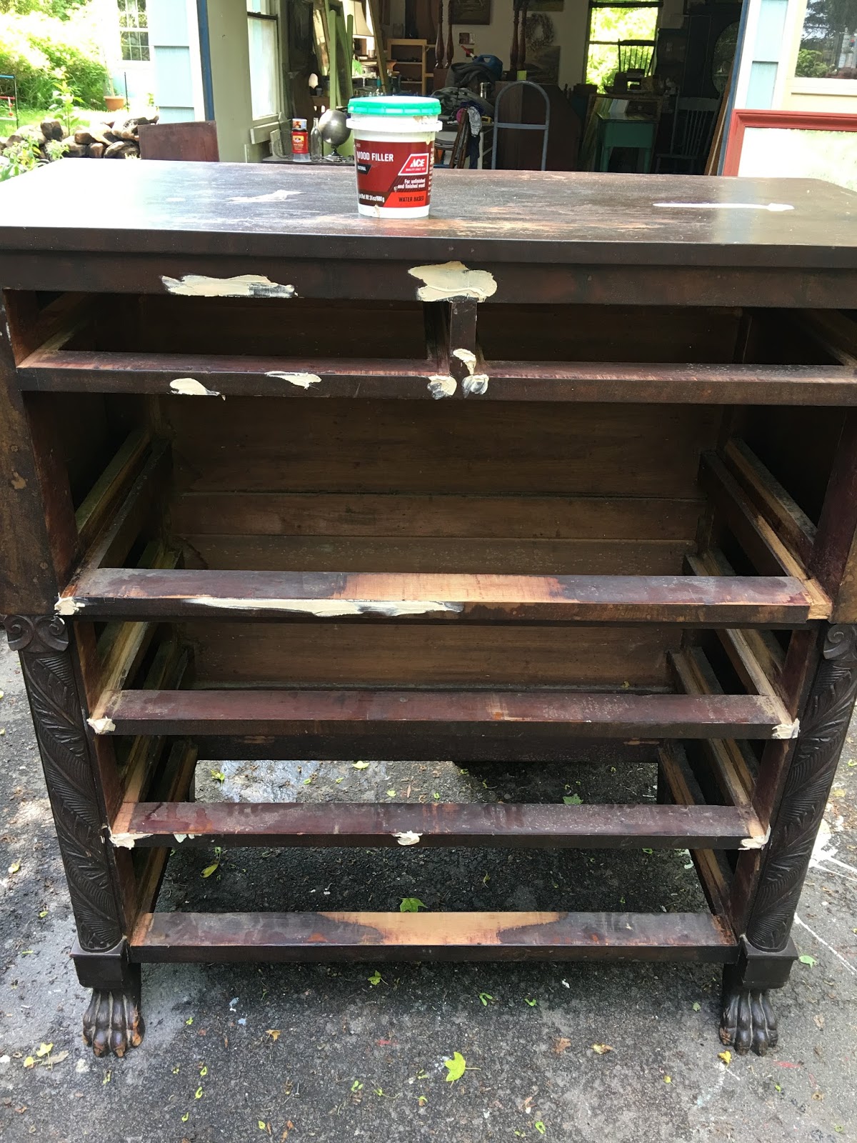 Heir and Space How to Refinish an Antique Dresser