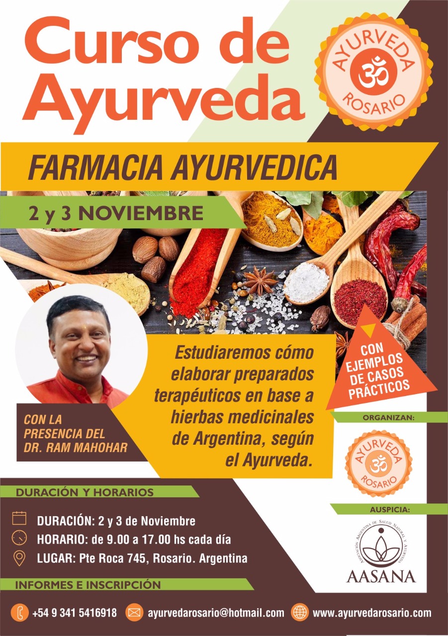 CURSO FARMACIA AYURVÉDICA