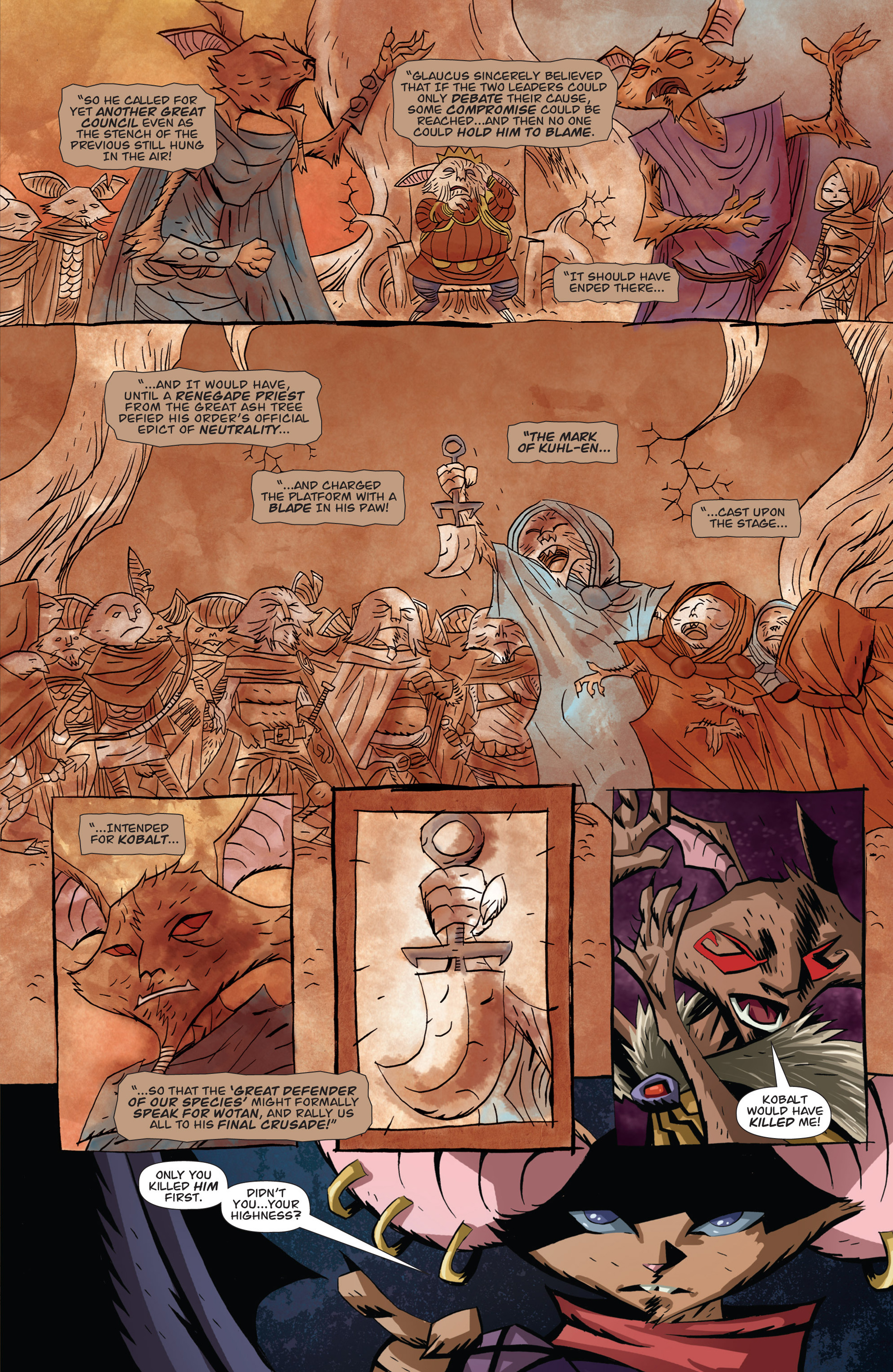 Read online The Mice Templar Volume 4: Legend comic -  Issue #6 - 14