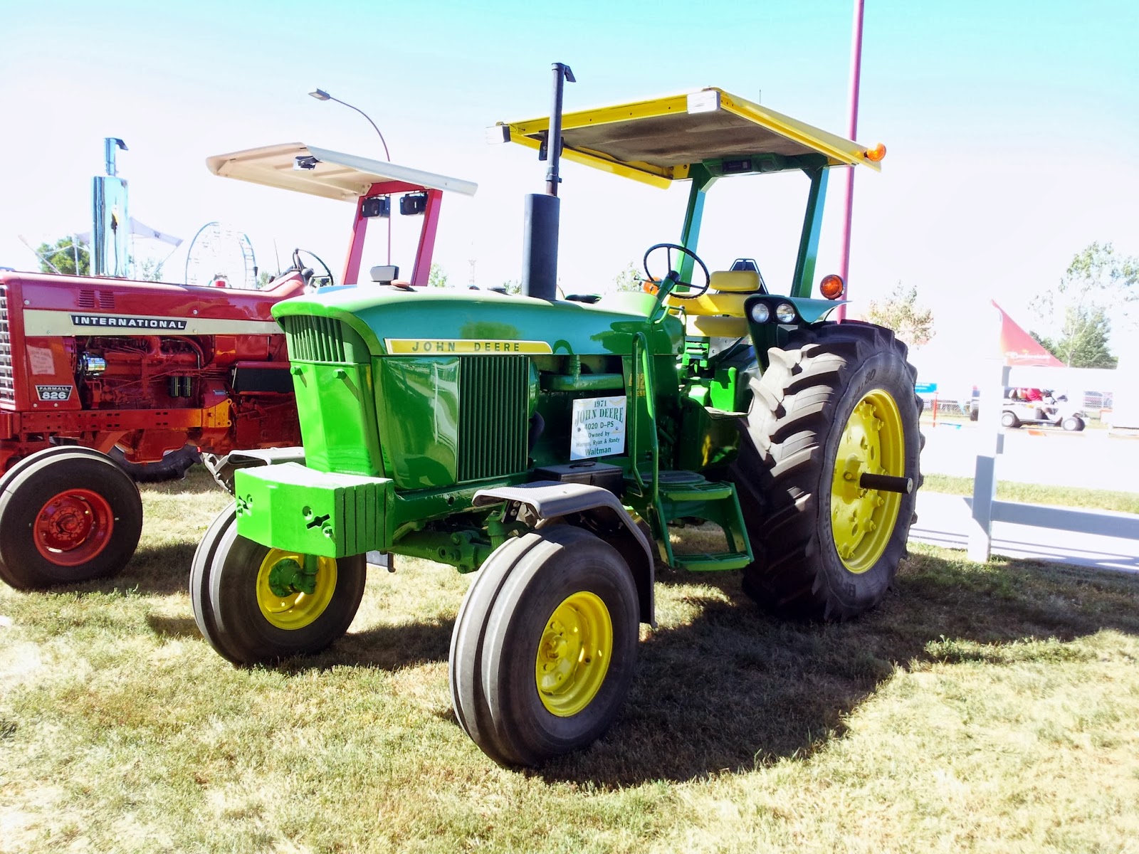History and Culture by Bicycle Clay County Fair Vintage Tractors