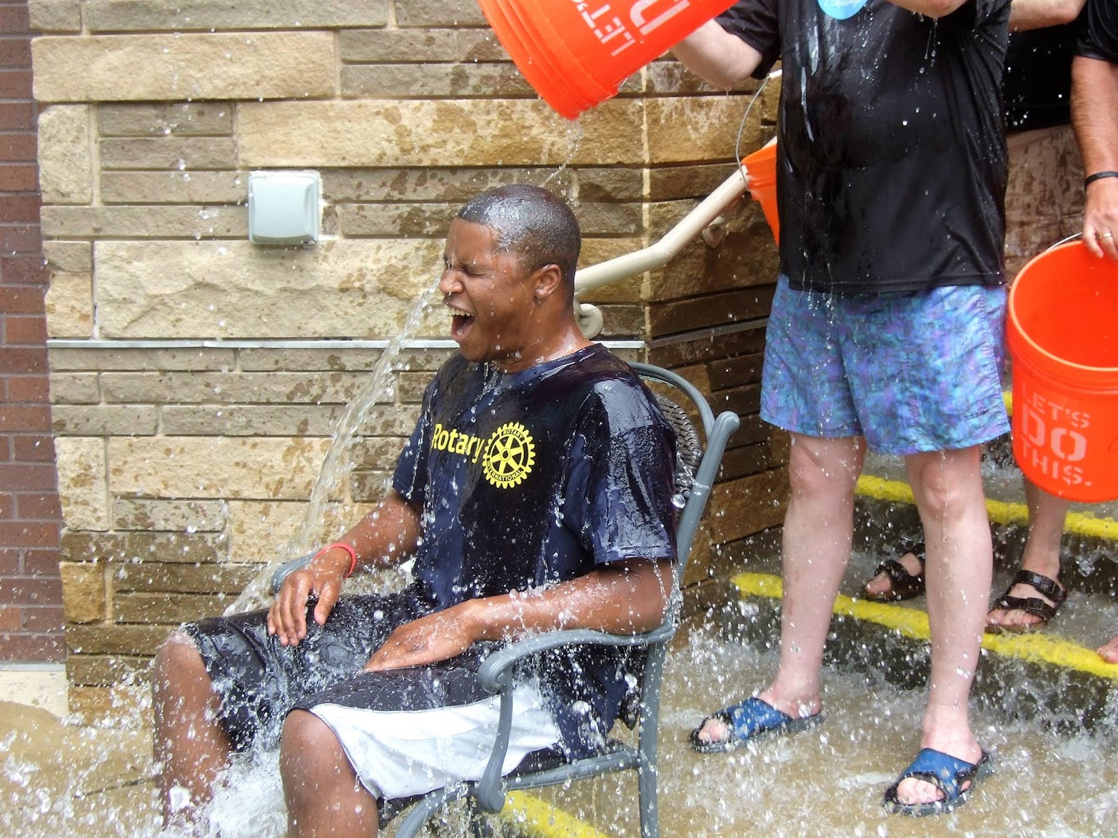 rotary district 6910 rotations canton rotarians take ice bucket