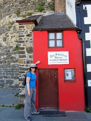 North Wales Points of Interest: The Smallest House in Great Britain in Conwy