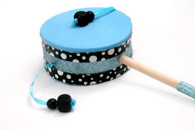 http://www.momsandcrafters.com/make-hand-drum/