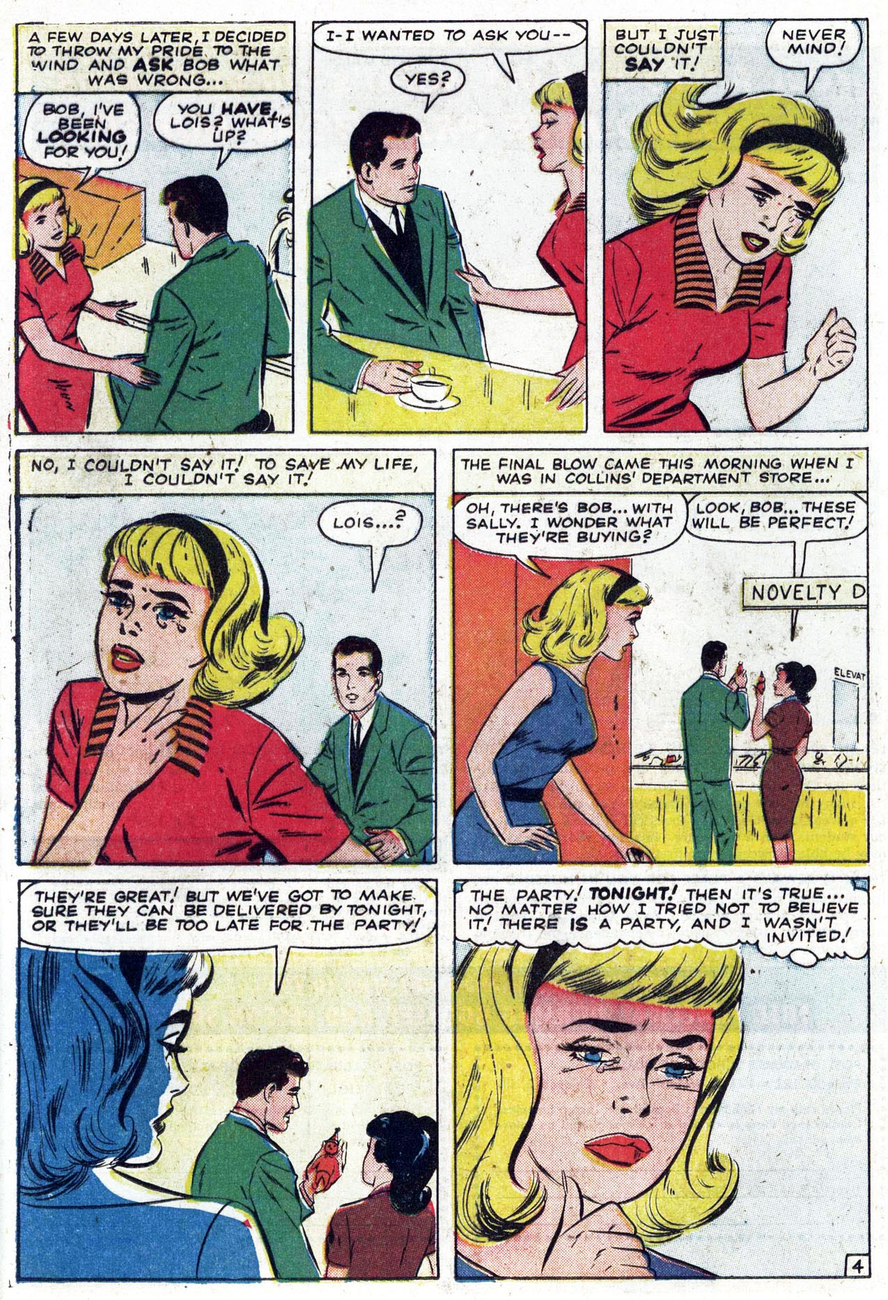 Read online Teen-Age Romance comic -  Issue #84 - 16