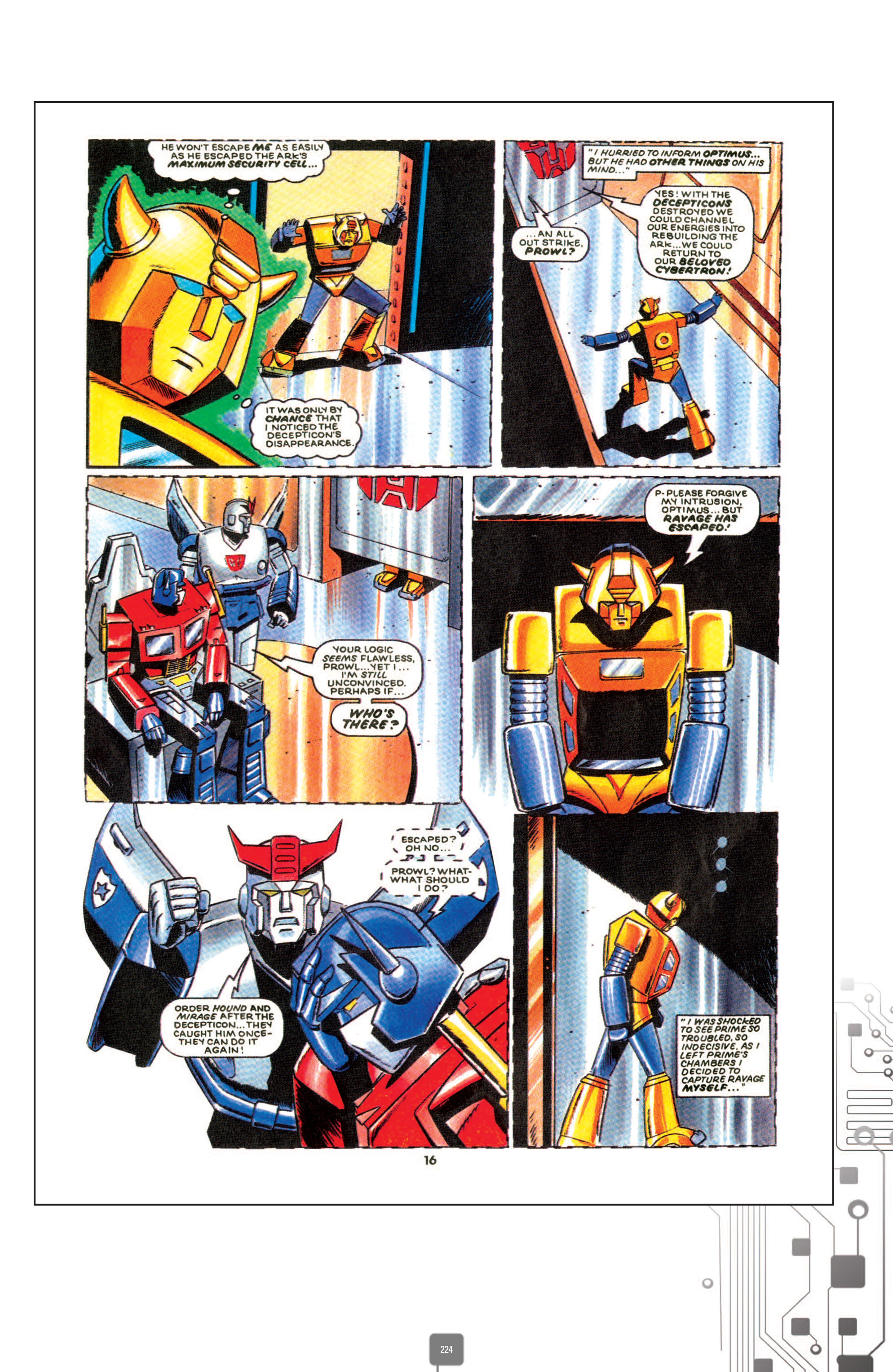 Read online The Transformers Classics UK comic -  Issue # TPB 1 - 225