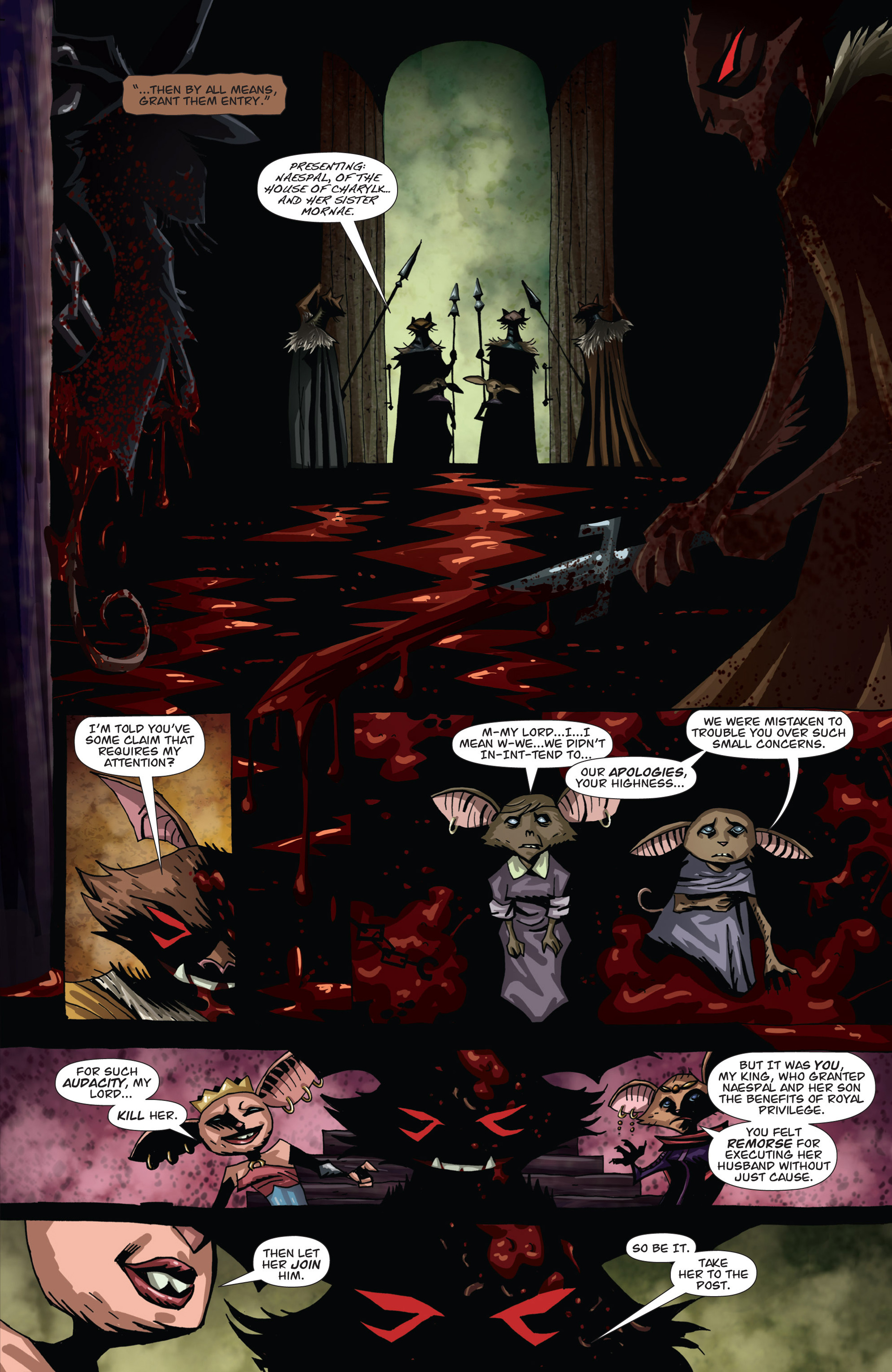 Read online The Mice Templar Volume 4: Legend comic -  Issue #2 - 17