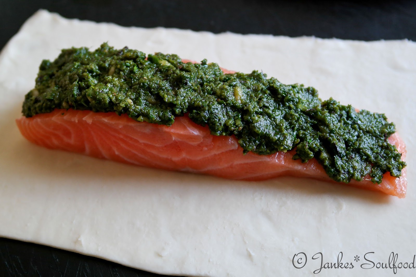 Jankes*Soulfood : Lachs mit Sauerampfer-Pesto