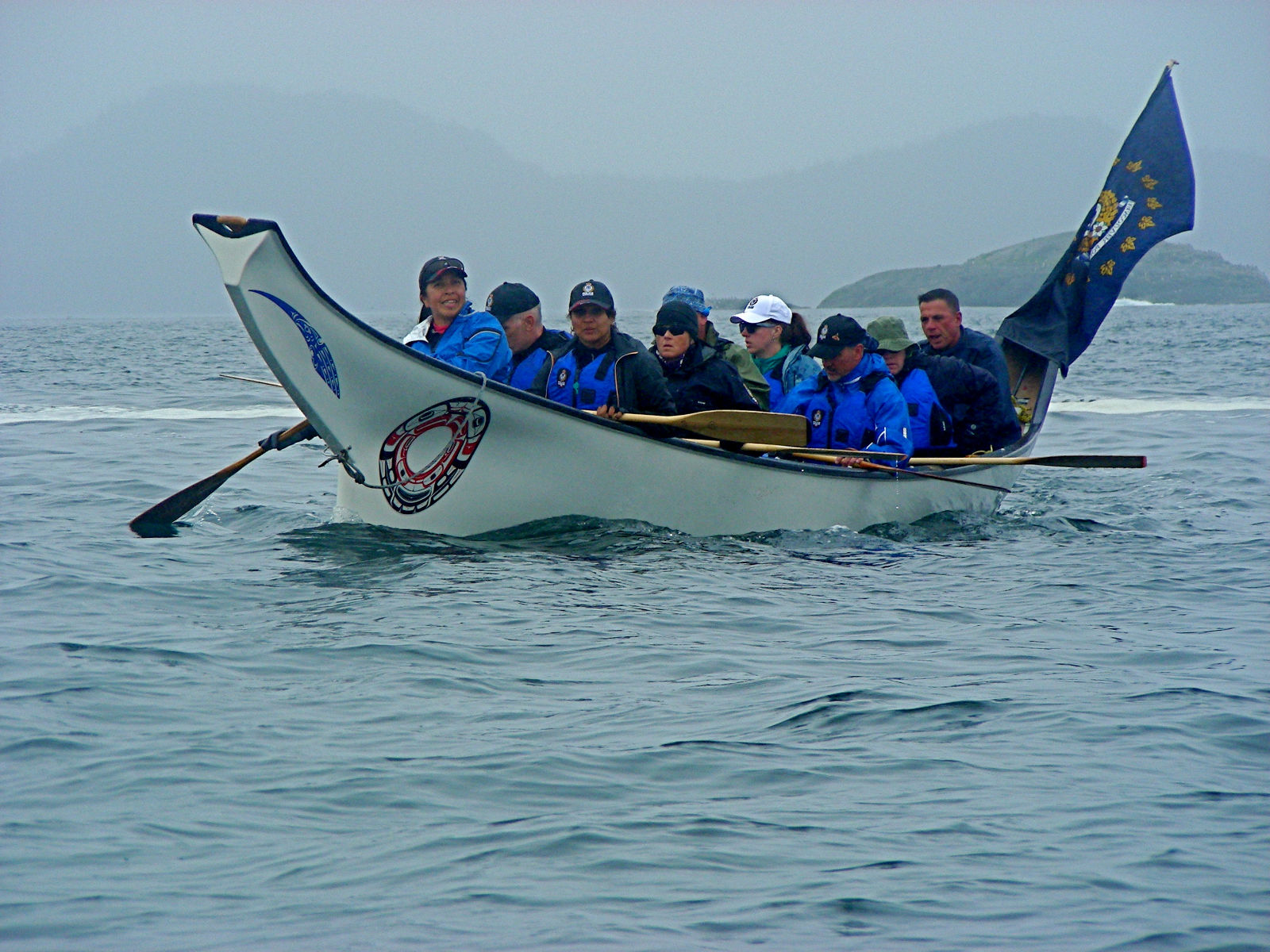Sunshine Coast Pulling Together Canoe Journey 2011 A Few Canoe Shots