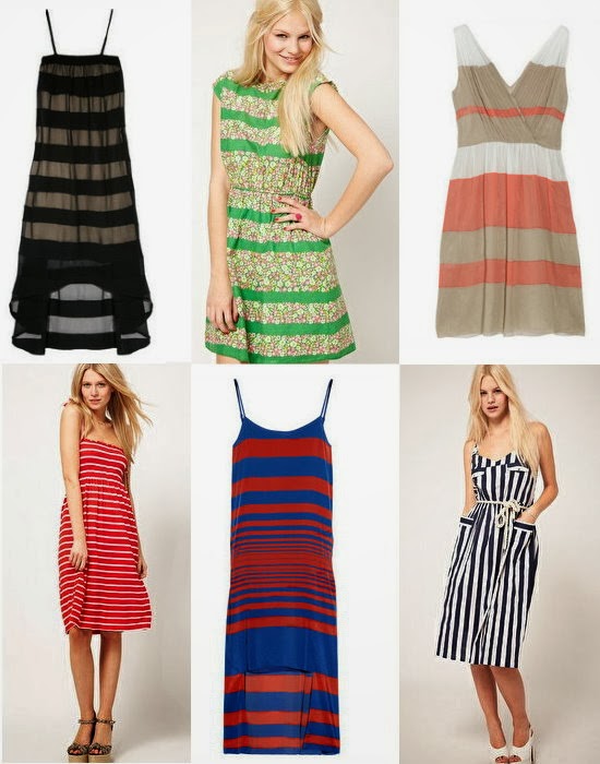 6 Striped Sundresses for Summer!