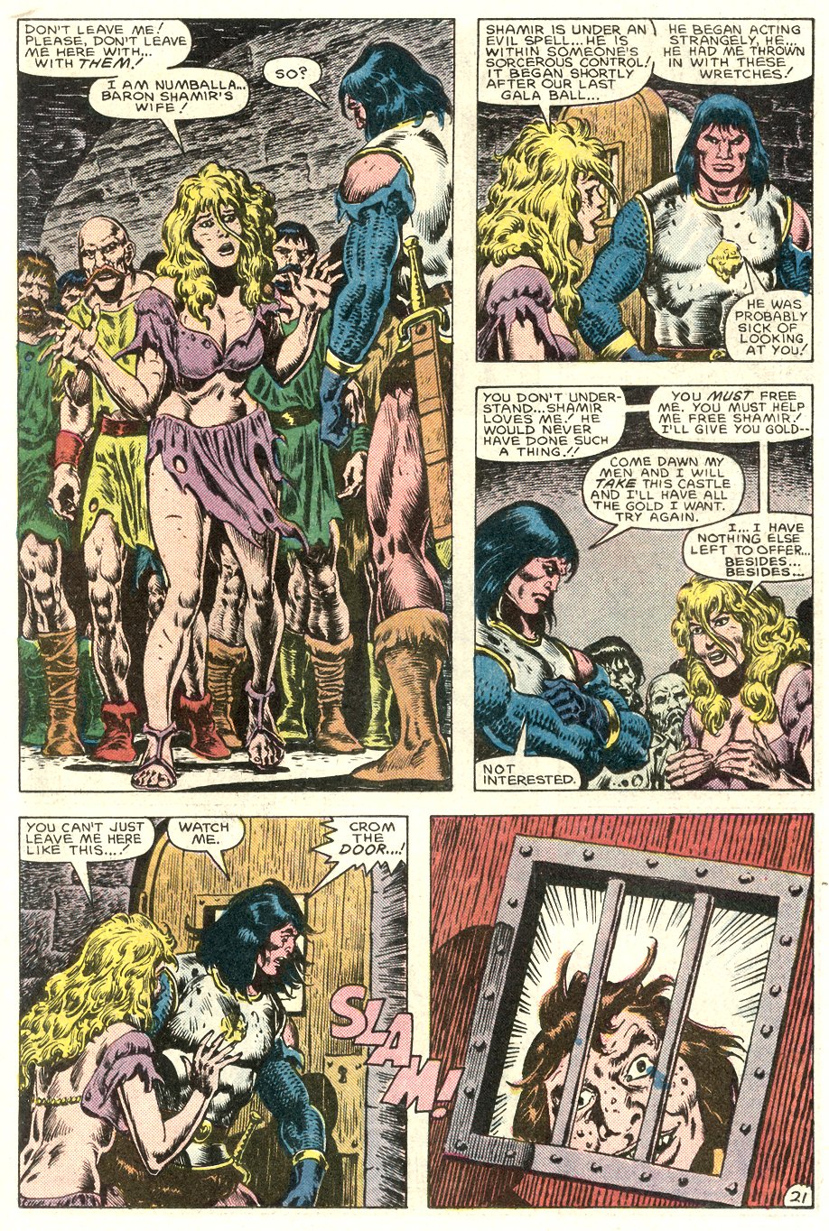 Read online Conan the Barbarian (1970) comic -  Issue # Annual 10 - 22