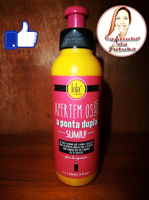 GLOSS LEAVE-IN REPARADOR APERTEM OS CINTOS A PONTA DUPLA SUMIU, BY LOLA COSMETICS GLOSS LEAVE-IN REPARADOR APERTEM OS CINTOS A PONTA DUPLA SUMIU, BY LOLA COSMETICS