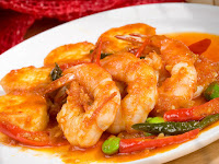 Resep ala Seafood Restaurant: Udang Asam Manis Resep ala Seafood Restaurant: Udang Asam Manis