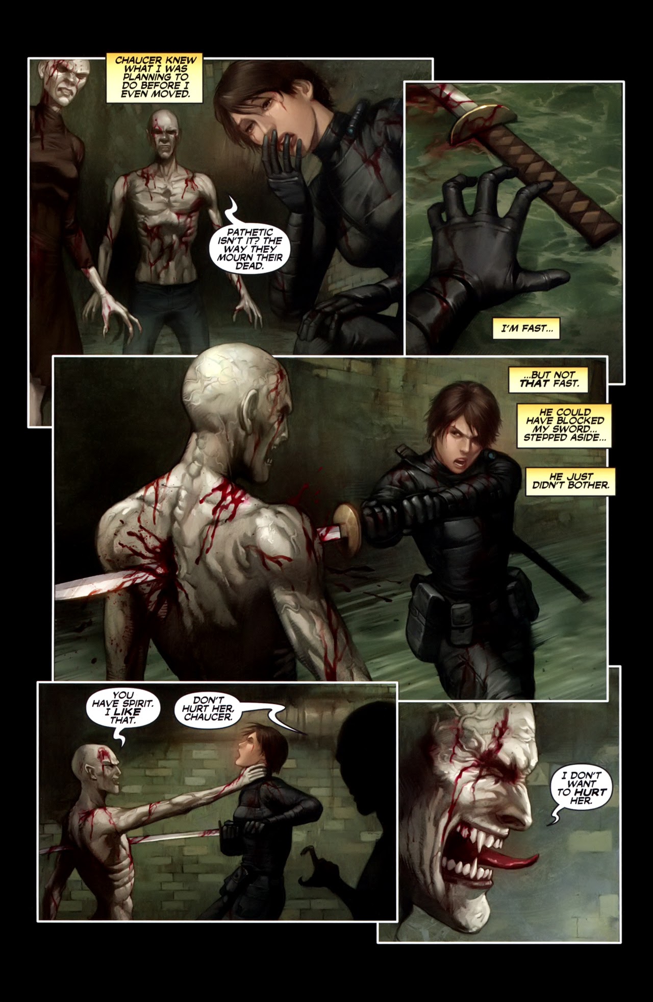 Read online FVZA: Federal Vampire and Zombie Agency comic -  Issue #3 - 27