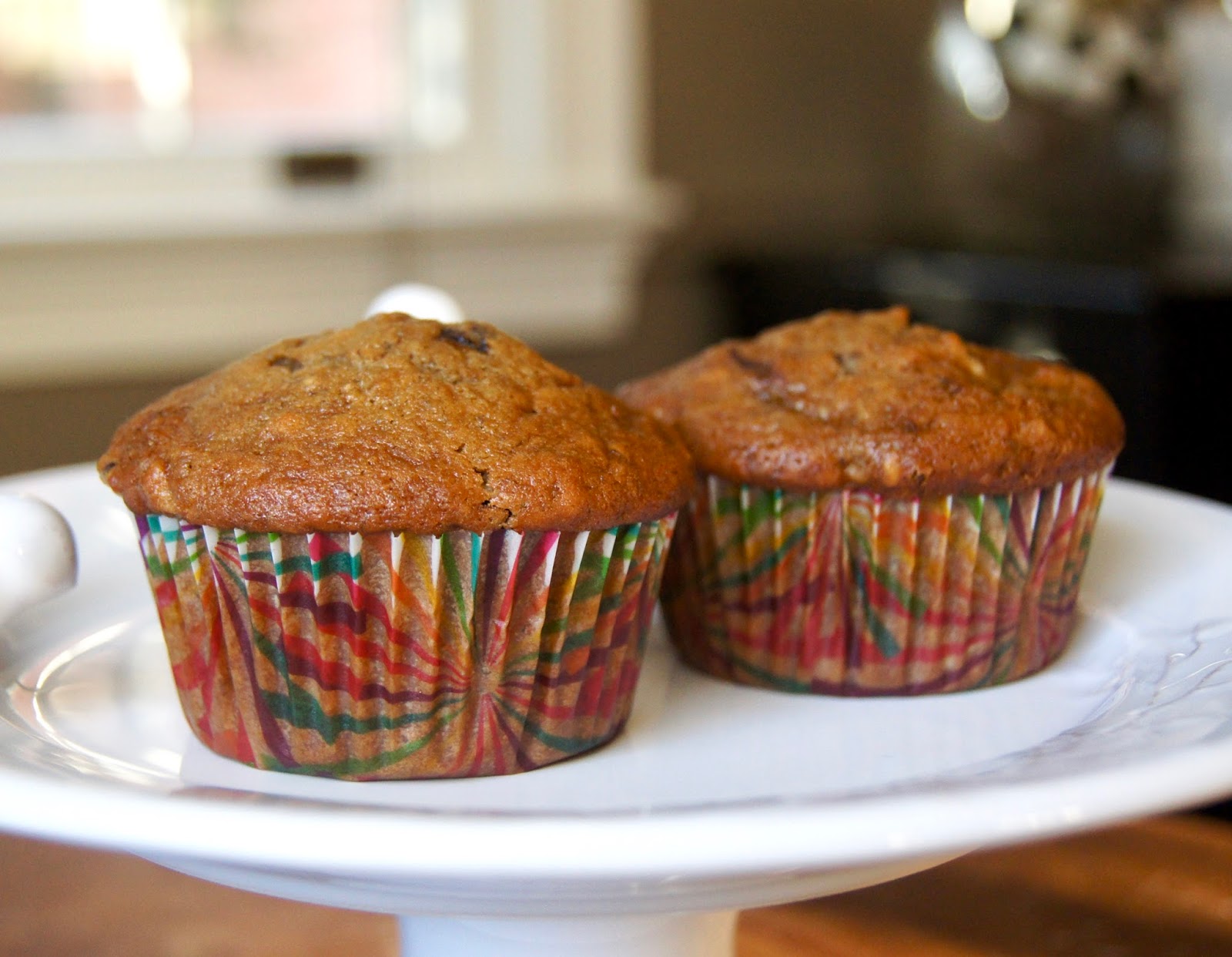Ipso Fatto Baked Sunday Mornings Banana Espresso Chocolate Chip Muffins