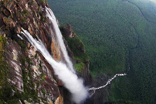 Top five waterfall-according to average annual water flow Top five waterfall-according to average annual water flow