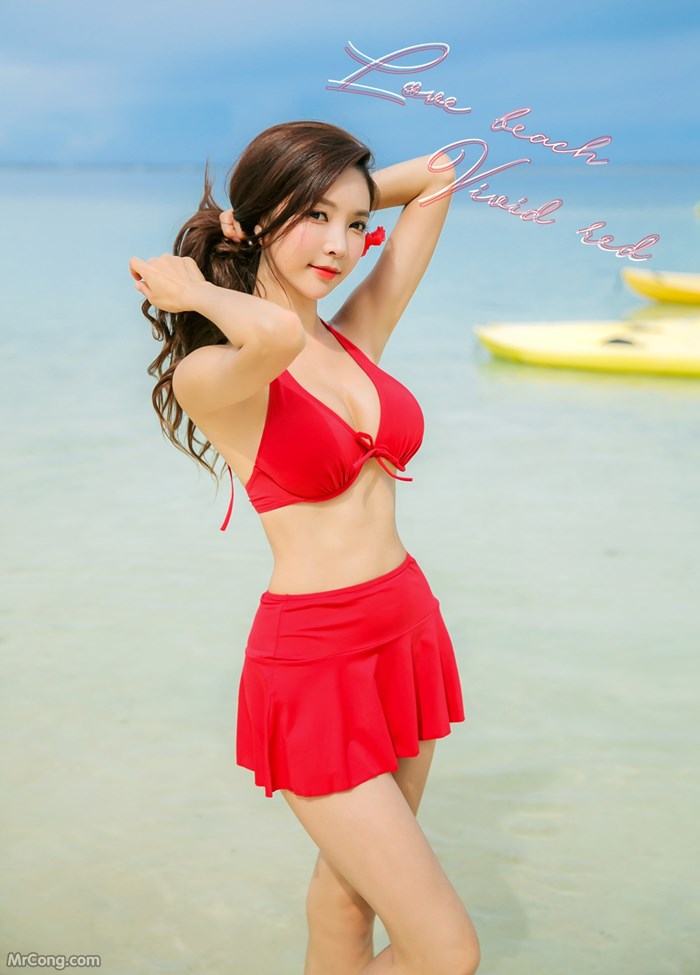 Beautiful Park Soo Yeon in the beach fashion picture in November 2017 (222 photos) photo 8-14