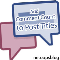Add Comment count to Post Header Titles in Blogger