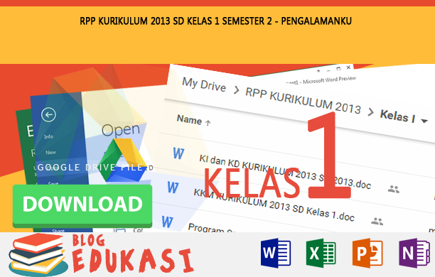 RPP KURIKULUM 2013 SD KELAS 1 SEMESTER 2 Pengalamanku RPP KURIKULUM 2013 SD KELAS 1 SEMESTER 2 Pengalamanku
