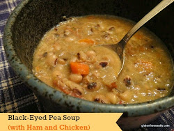 eyed ham soup pea cooker chicken slow gluten easily slowcookerfromscratch pressure