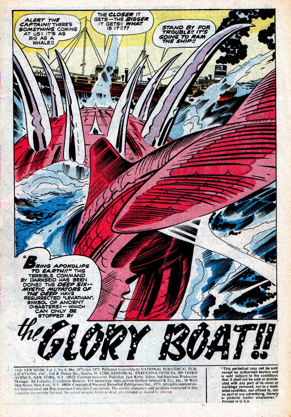 Read online The New Gods (1971) comic -  Issue #6 - 3