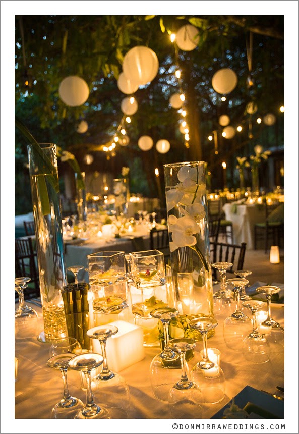 A beautiful reception setting