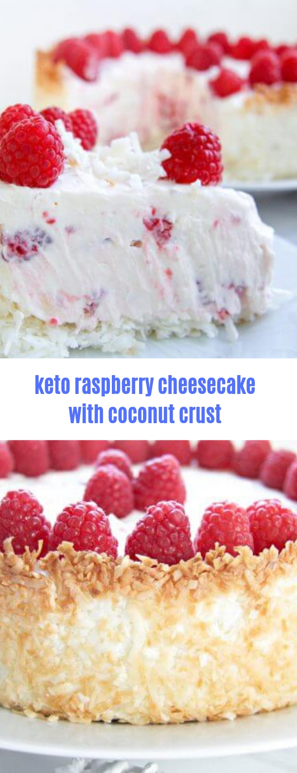 keto raspberry cheesecake with coconut crust Viral Recipes