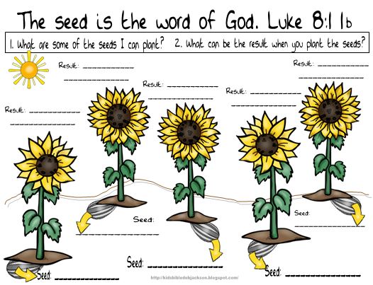 Bible Fun For Kids: Parable of the Sower