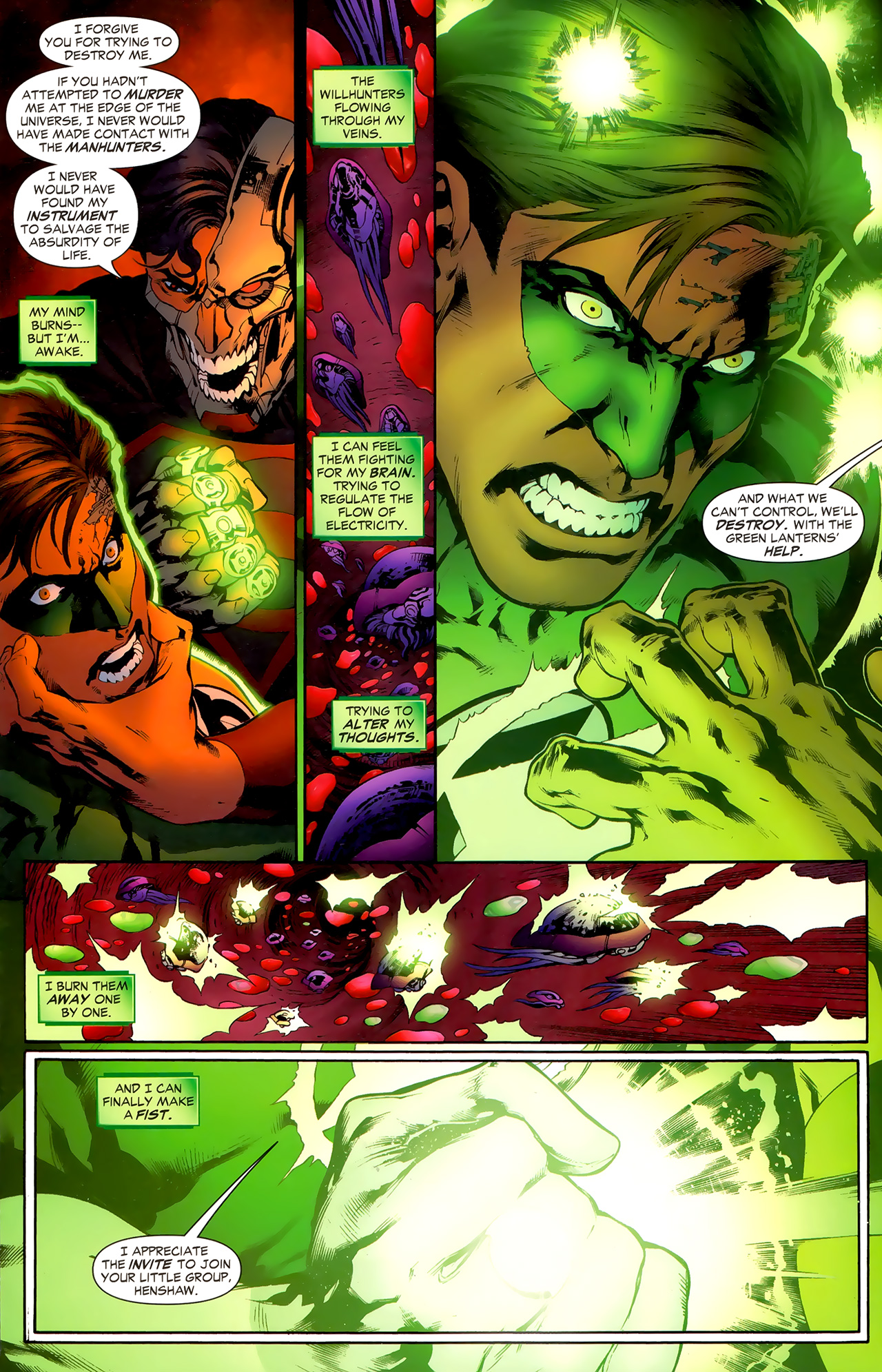 Read online Green Lantern (2005) comic -  Issue #12 - 12