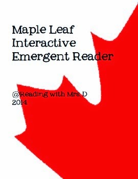 http://www.teacherspayteachers.com/Product/Maple-Leaf-Numbers-Emergent-Interactive-Reader-1289940