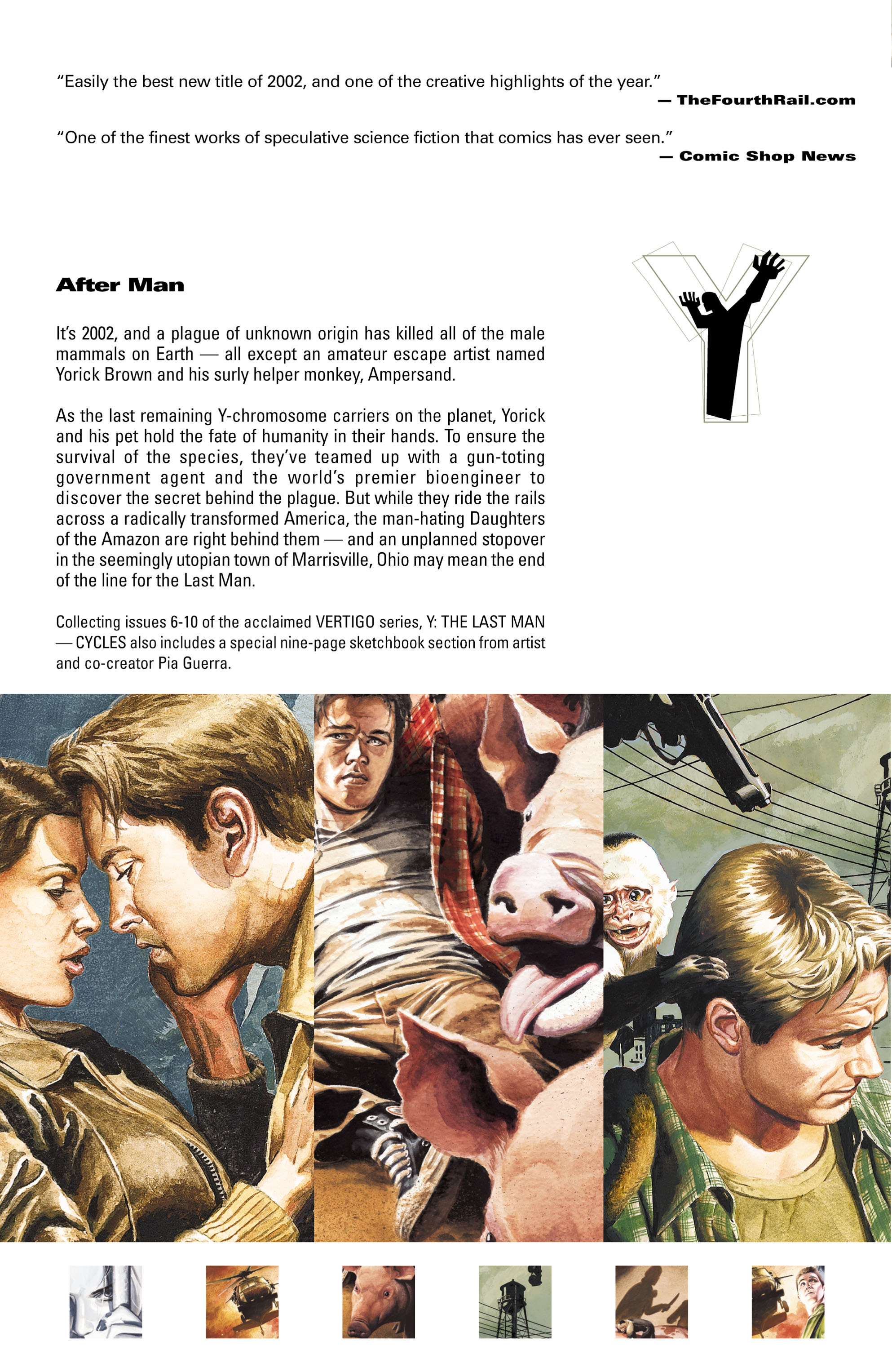 Read online Y: The Last Man (2002) comic -  Issue # _TPB 2 - 129