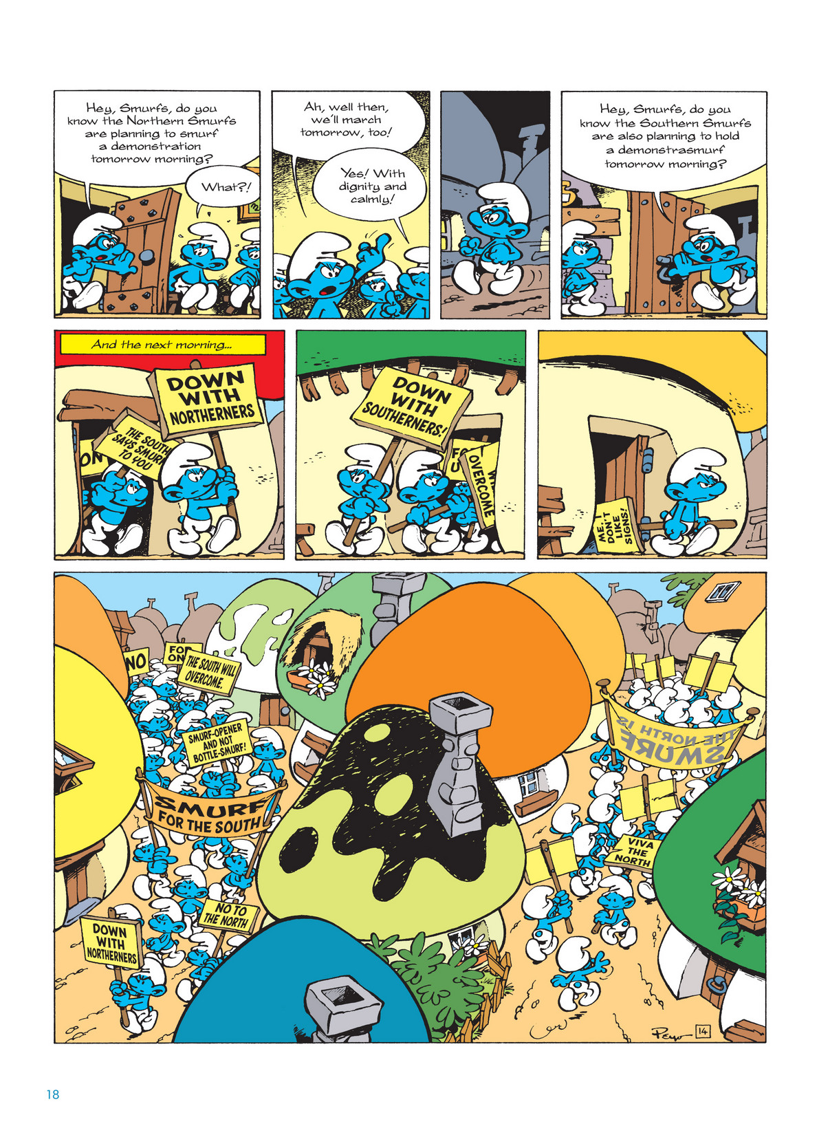Read online The Smurfs comic -  Issue #12 - 18