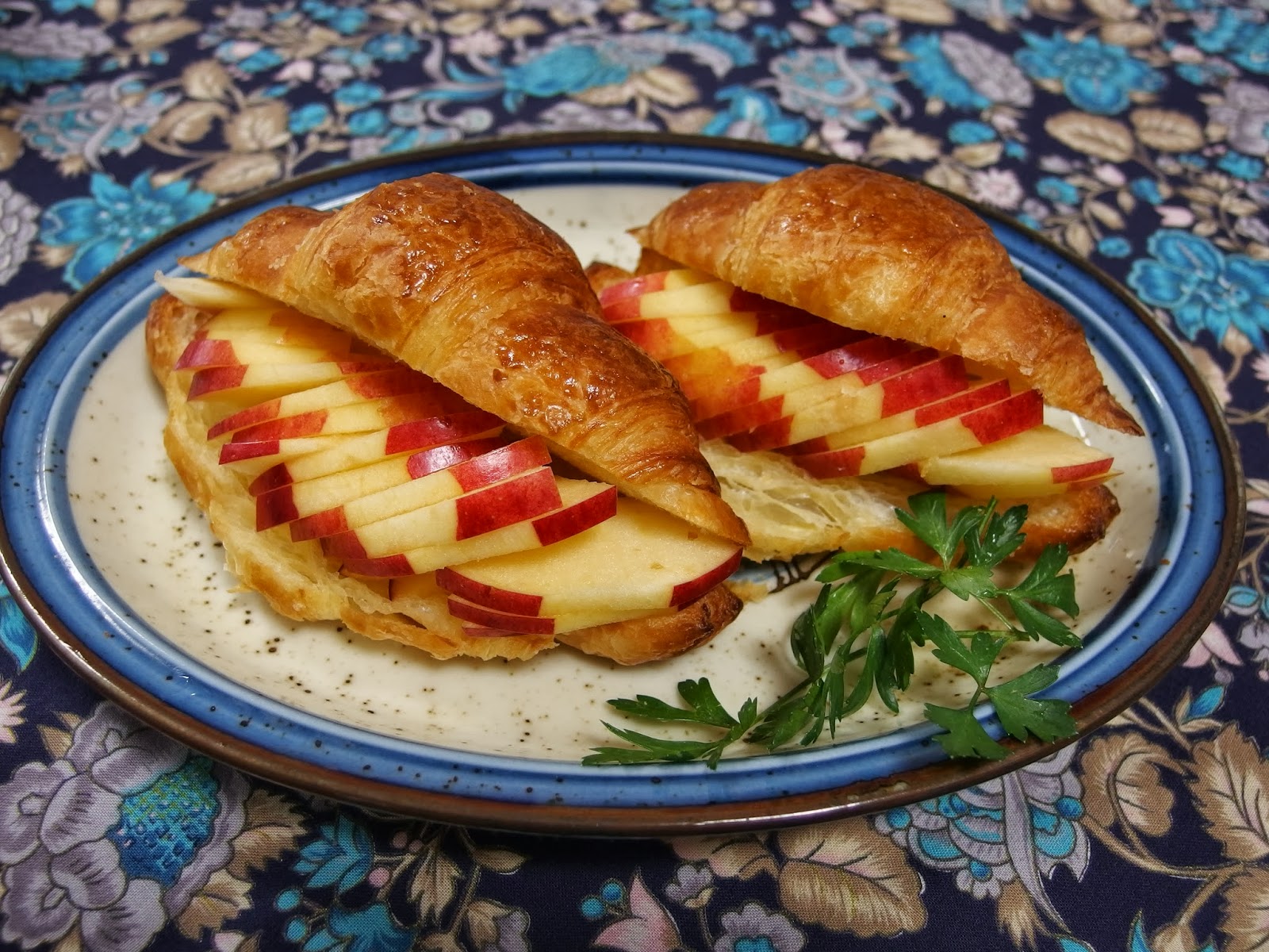 TAO Way Of Nourishing Food Apple Croissant Sandwich