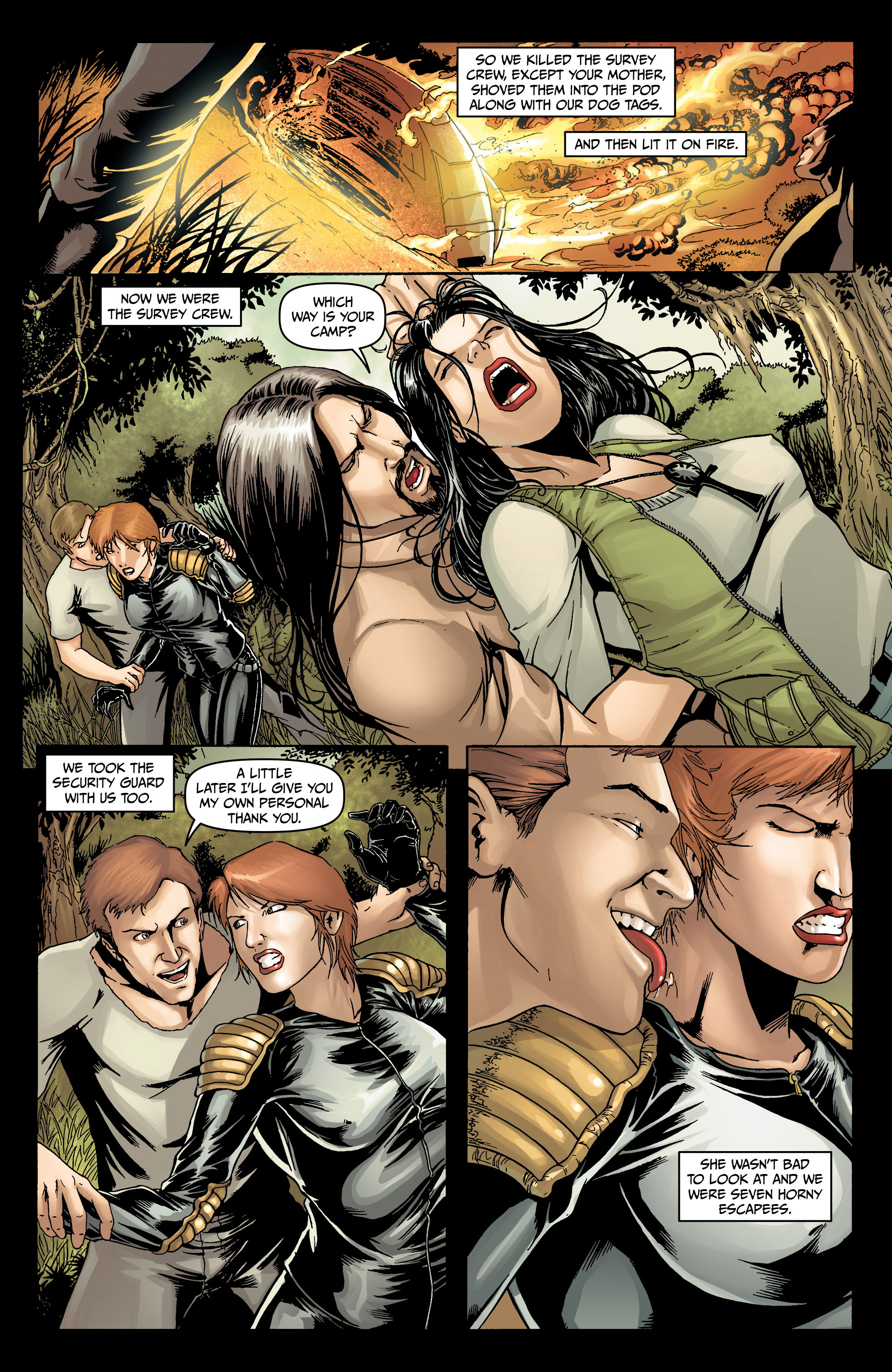 Read online Jungle Fantasy: Vixens comic -  Issue #2 - 7